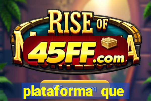 plataforma que deposita r$ 1